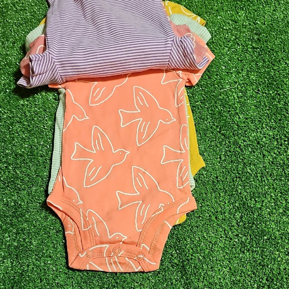 Carter's Multicolor Baby Girl Onesie Set - Picture 5 of 8